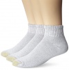 Gold Toe Men's Ultra Tec Quarter 2186P Cotton Socks