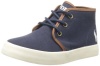 Polo Ralph Lauren Kids Ethan Mid Lace-Up Sneaker (Toddler/Little Kid/Big Kid),Navy,4 M US Toddler