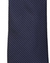 Michael Kors Men's Dual Pin Dot Stripes Tie, Navy, One Size