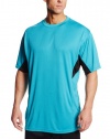 Russell Athletic Men's Big-Tall Dri Power Color Block Crew Neck Tee