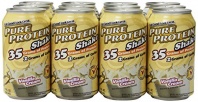 Pure Protein Ready to Drink Shake 35 Grams Protein, Vanilla Cream, 11 Ounce (Pack of 12)