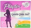Playtex Gentle Glide Tampons Multipack, Unscented Super/Super Plus Absorbency, 36 Count