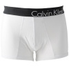 Calvin Klein Men's Bold Trunk, White, Medium