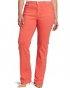James Jeans Women's Plus-Size Hunter High-Rise Jean in Coral
