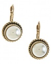 TRENDY FASHION JEWELRY ROUND PEARL DROP EARRINGS BY FASHION DESTINATION