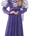 Rubie's Costume Renaissance Queen Child Costume Purple Large (12-14)