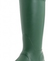 Hunter Original Tall Welly Boot,Green/Green,Women's 5 M/Men's 4 M