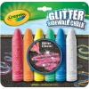 Crayola 6 Count Glitter Sidewalk Chalk (51-1216-E-000)