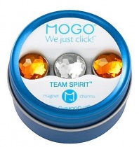 Mogo Design Team Bling Collections Orange-Clear-Orange