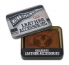 NCAA BYU Cougars Embossed Genuine Cowhide Leather Trifold Wallet