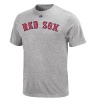 Boston Red Sox Heather Wordmark Men's T-Shirt by Majestic