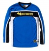 Batman Embroidered Boys Long Sleeve Hockey Inspired Jersey