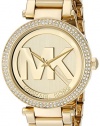 Michael Kors Women's MK5784 Parker Analog Display Analog Quartz Gold Watch
