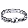 LadyHouse Titanium Steel Beautiful Cool Totem Male Bracelet