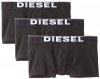 Diesel Men's Essentials 3-Pack Kory Boxer Trunk, Black, Medium