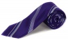 Perry Ellis Portfolio 2PC4-3028 Men's Stripe Neck Tie Purple Grey, Multi