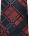 Alfani Mens Patti Power Necktie 2 Skinny Tie (Red Black)