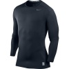 Nike Core Fitted LS Top 1.2 - Dark Obsidian - Large 449788-477-L
