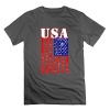 DeMai Men 100% Cotton Usa American Flag All Star T Shirt