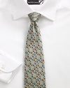 EXCLUSIVELY AT SAKS This micro-motif tie adds whimsy without overpowering your look.Dry cleanMade in USA