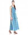 Two by Vince Camuto Women's Ikat Chevron Maxi Dress