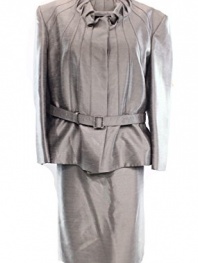 Tahari By ASL Women's Belted Textured Skirt Suit Set @249