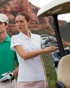 adidas Golf Ladies ClimaLite(r) Pique Short-Sleeve Polo A131
