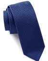 Boss Hugo Boss Traveller Micro-diamonds Slim Italian Silk Tie, Blue 2.5 (6 CM) 50274860