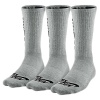 Nike SB Mens 3-Pack Crew Socks Dark Grey Heather