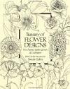 Treasury of Flower Designs for Artists, Embroiderers and Craftsmen (Dover Pictorial Archive)