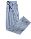 Polo Ralph Lauren Men's Checkered Woven Cotton Pajama Pants