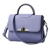 Cloudbag HB30017 PU Leather Handbag for Women,Retro Solid Shoulder Bags,Thistle