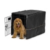 MidWest Black Polyester Crate Cover for 30 Inch wire crates, 30 Inches by 19 Inches by 21 Inches