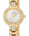 Pulsar Women's PEGB72 Crystal Dress Gold-Tone Watch