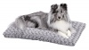 MidWest Quiet Time Pet Bed Deluxe Gray Ombre Swirl 29 x 21