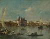 The Perfect Effect Canvas Of Oil Painting 'Francesco Guardi Venice The Giudecca With The Zitelle ' ,size: 8 X 10 Inch / 20 X 26 Cm ,this Vivid Art Decorative Canvas Prints Is Fit For Gym Artwork And Home Decoration And Gifts