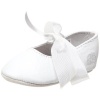 Ralph Lauren Layette Briley Ballet Crib Shoe (Infant/Toddler),White Lambskin,3 M US Infant