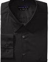 Geoffrey Beene Men's Sateen Tall Fit Solid Point Collar Dress Shirt