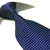 Extra Long Fashion Tie by Towergem,Blue XL Men's Necktie
