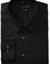 Geoffrey Beene Men's Sateen Big Fit Solid Point Collar Dress Shirt