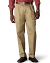 Dockers Men's Classic Fit Signature Khaki Pant - Pleated D3 , Dark Khaki, 38x34