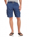 Lee Men's Big-Tall Dungarees Belted Wyoming Cargo Short