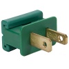 Holiday Lighting Outlet Male Green Slip Plug, Zip Plug, Vampire Plug, Gilbert Plug, Slide Plug (5, SPT-1)