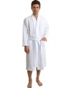 TowelSelections Men's Robe, Kimono Waffle Spa Bathrobe, Made in Turkey