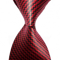 KissTies Men's Plaid Necktie Checked Extra Long Tie in Gift Box Wrap (63'' XL)