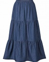 100% Cotton Denim Skirt Sizes S M L (30 long)
