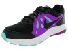 Nike Women's Dart 11 Black/Black/Vivid Purple/Copa Running Shoe 9.5 Women US