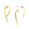 Affordable Jewelry Statement Gold Long Spike Ear Jacket Double Sided Stud Back Front Earrings NEW Trend