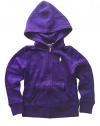 Ralph Lauren Big Girl Hoodie Jacket L(12-14) Purple