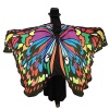 Malltop Ladies Eye-catching Fairy Nymph Elf Soft Fabric Butterfly Peacock Wings Party Parade Event Costume Accessory